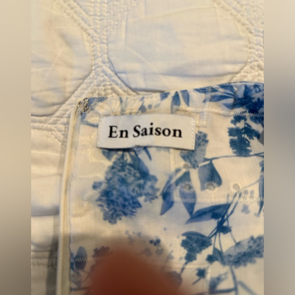 En Saison Embroidered Ruffled Dress - Picture 6 of 10